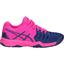 Asics Kids GEL-Resolution 7 GS Tennis Shoes - Pink Glow/Blue Print - thumbnail image 1
