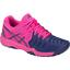 Asics Kids GEL-Resolution 7 GS Tennis Shoes - Pink Glow/Blue Print - thumbnail image 4