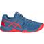 Asics Kids GEL-Resolution 7 GS Tennis Shoes - Azure/Red Alert - thumbnail image 1