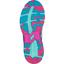 Asics Kids GEL-Netburner Pro Indoor Court Shoes - Island Blue/White/Pink Glow - thumbnail image 5