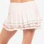 Lucky in Love Womens On The Wall Skirt - White - thumbnail image 2