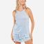 Lucky in Love Womens Incognito Rally Skirt - Light Blue - thumbnail image 3
