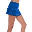Lucky in Love Womens Scallop Skirt - Electric Blue