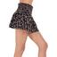 Lucky in Love Womens Long In Love Smocked Skirt - Black - thumbnail image 2