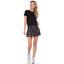 Lucky in Love Womens Long In Love Smocked Skirt - Black - thumbnail image 4