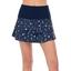 Lucky in Love Womens Long In A Pickle Scallop Skirt - Navy - thumbnail image 1