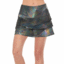 Lucky in Love Womens Scallop Skort - Charcoal - thumbnail image 1