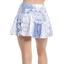 Lucky in Love Womens Ikat About It Skirt - White/Blue - thumbnail image 2
