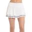 Lucky in Love Womens Finish Line Pleated Skirt - White - thumbnail image 1