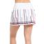 Lucky in Love Womens Long Down The Line Skirt - White/Pink - thumbnail image 3