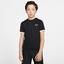 Nike Boys Dri-FIT Tennis Top - Black - thumbnail image 1