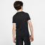 Nike Boys Dri-FIT Tennis Top - Black - thumbnail image 2