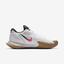 Nike Mens Air Zoom Vapor Cage 4 Tennis Shoes - White/Laser Crimson - thumbnail image 3