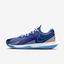 Nike Mens Air Zoom Vapor Cage 4 Tennis Shoes - Deep Royal Blue/Coast White - thumbnail image 1