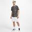 Nike Mens Tennis T-Shirt - Black/White - thumbnail image 4