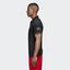 Adidas Mens Barricade Engineered Polo Shirt - Black - thumbnail image 2