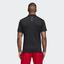 Adidas Mens Barricade Engineered Polo Shirt - Black - thumbnail image 3