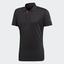 Adidas Mens Barricade Engineered Polo Shirt - Black - thumbnail image 5