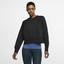 Nike Womens Dri-FIT Training Crew - Black/White - thumbnail image 1