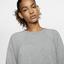 Nike Womens Dri-FIT Training Crew - Carbon Heather/Black - thumbnail image 5