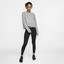 Nike Womens Dri-FIT Training Crew - Carbon Heather/Black - thumbnail image 6