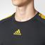 Adidas Mens Barricade Tee - Black/Yellow - thumbnail image 6