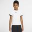 Nike Boys Dri-FIT Short Sleeved Top - White/Black - thumbnail image 1