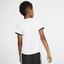 Nike Boys Dri-FIT Short Sleeved Top - White/Black - thumbnail image 2