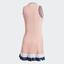 Adidas Womens Roland Garros Dress - Chalk Coral - thumbnail image 6