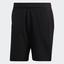 Adidas Mens Barricade Bermuda Tennis Shorts - Black - thumbnail image 1