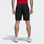 Adidas Mens Barricade Bermuda Tennis Shorts - Black - thumbnail image 5