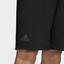Adidas Mens Barricade Bermuda Tennis Shorts - Black - thumbnail image 7