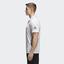 Adidas Mens Barricade Engineered Polo Shirt - White - thumbnail image 2