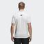 Adidas Mens Barricade Engineered Polo Shirt - White - thumbnail image 3