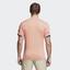 Adidas Mens Roland Garros Climachill Tennis Tee - Chalk Coral - thumbnail image 5