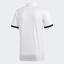 Adidas Mens 3-Stripes Club Polo - White - thumbnail image 2