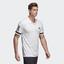 Adidas Mens 3-Stripes Club Polo - White - thumbnail image 6