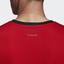 Adidas Mens 3-Stripes Club Tee - Scarlet Red - thumbnail image 7