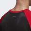Adidas Mens 3-Stripes Club Tee - Scarlet Red/Black - thumbnail image 9