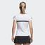 Adidas Womens Club Tee - White - thumbnail image 3