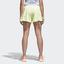 Adidas Womens Melbourne Hosenrock Shorts - Semi Frozen Yellow - thumbnail image 5