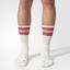 Adidas New York ID Crew Socks (1 Pair) - Chalk White/Scarlet Red