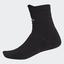 Adidas Alphaskin Maximum Cushioning Crew Socks (1 Pair) - Black - thumbnail image 1