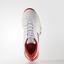 Adidas Mens Novak Pro Barricade Tennis Shoes - White/Red - thumbnail image 2