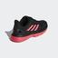 Adidas Mens CourtJam Bounce Tennis Shoes - Core Black/Shock Red - thumbnail image 5
