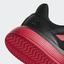 Adidas Mens CourtJam Bounce Tennis Shoes - Core Black/Shock Red - thumbnail image 7