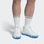 Adidas Mens CourtJam Bounce Tennis Shoes - White/Turquoise - thumbnail image 10
