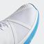 Adidas Mens CourtJam Bounce Tennis Shoes - White/Turquoise - thumbnail image 11