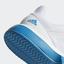 Adidas Mens CourtJam Bounce Tennis Shoes - White/Turquoise - thumbnail image 5