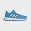 Adidas Mens GameCourt Tennis Shoes - Blue - thumbnail image 1